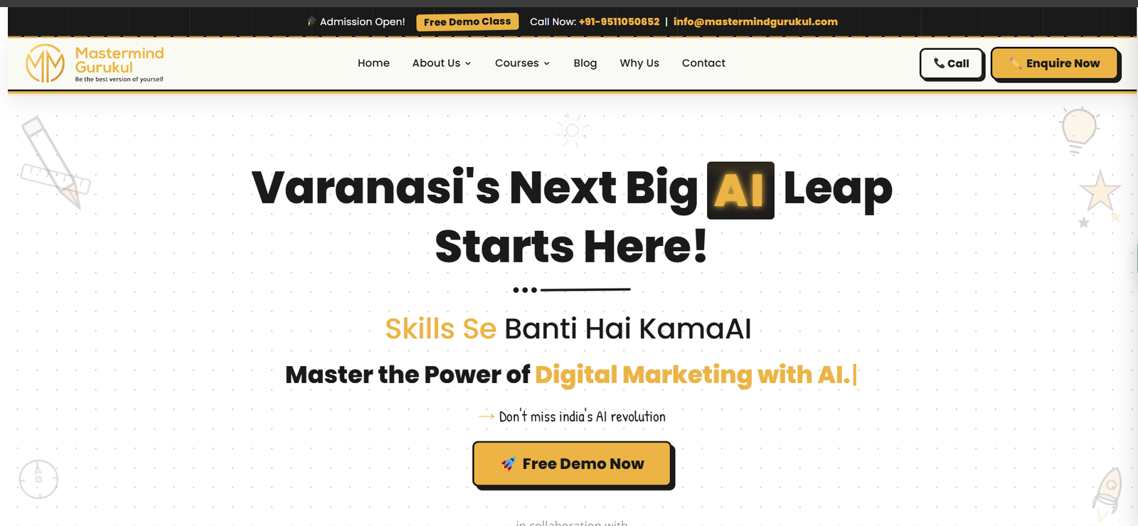 Mastermind Gurukul case study preview