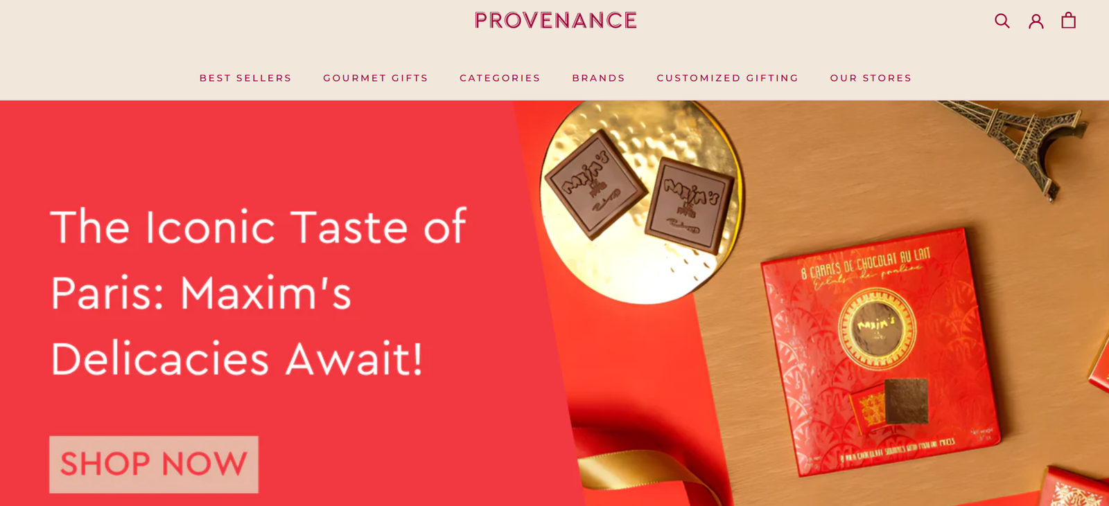 Provenance Gifts case study preview