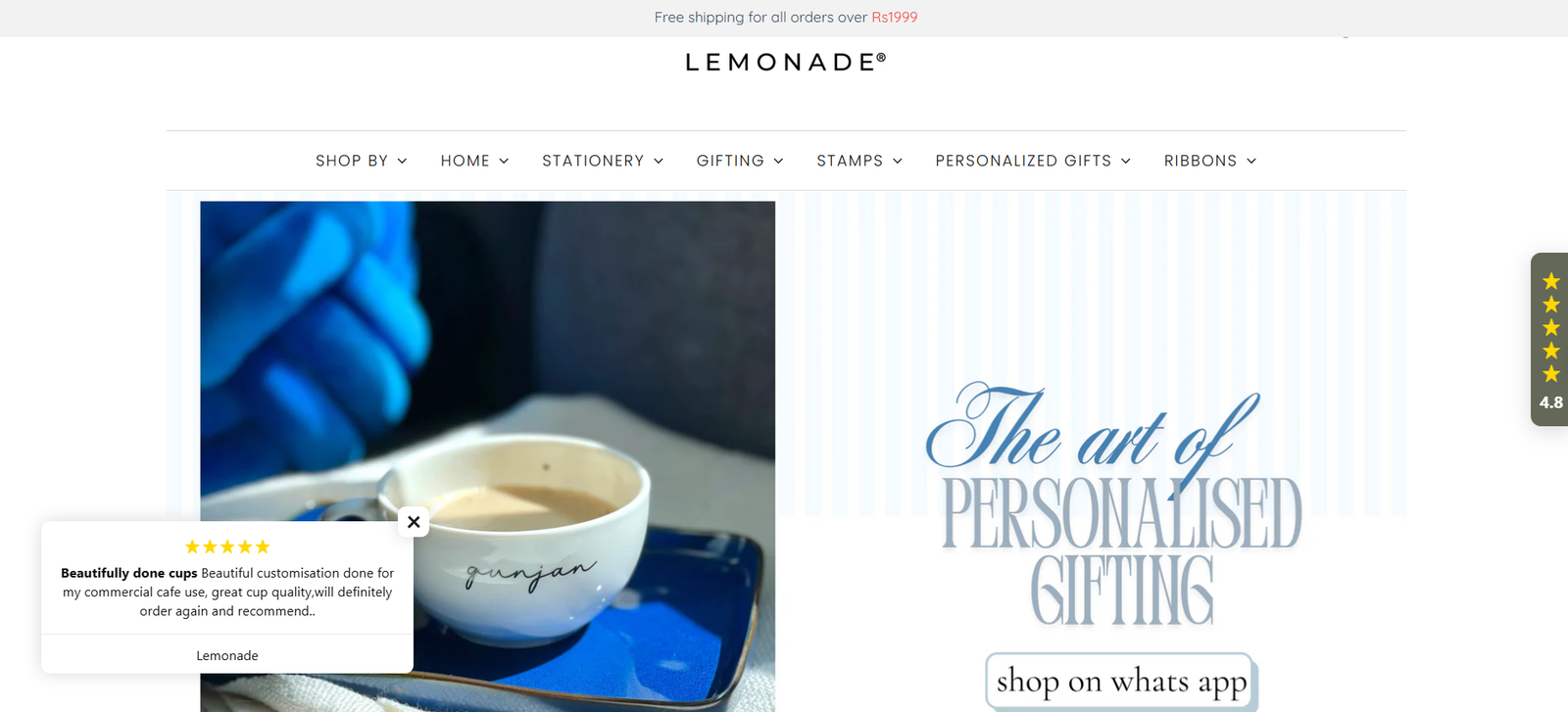 Lemonade India case study preview
