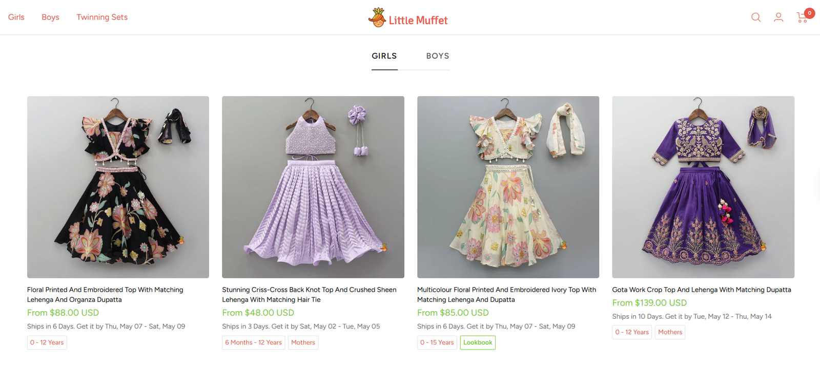 Little Muffet case study preview