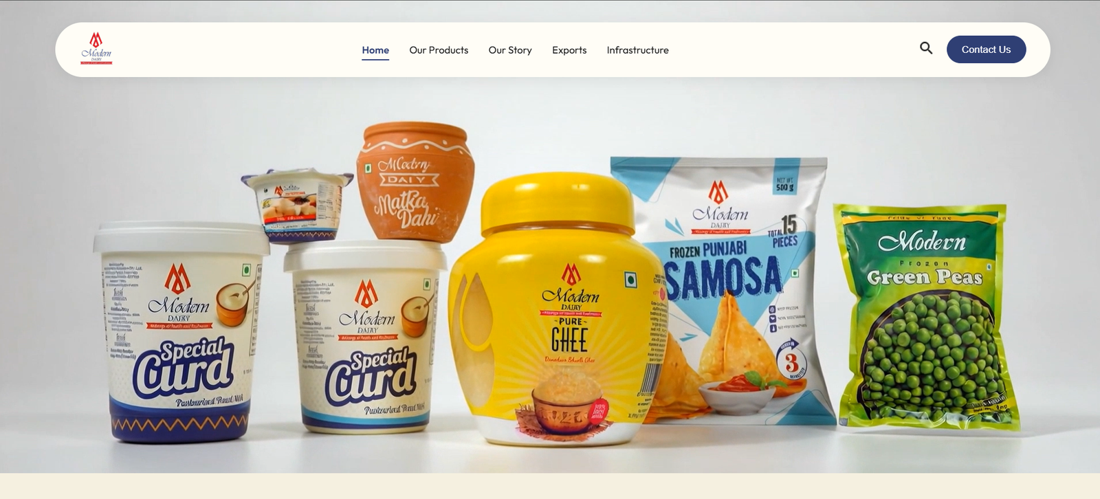 Modern Dairy case study preview