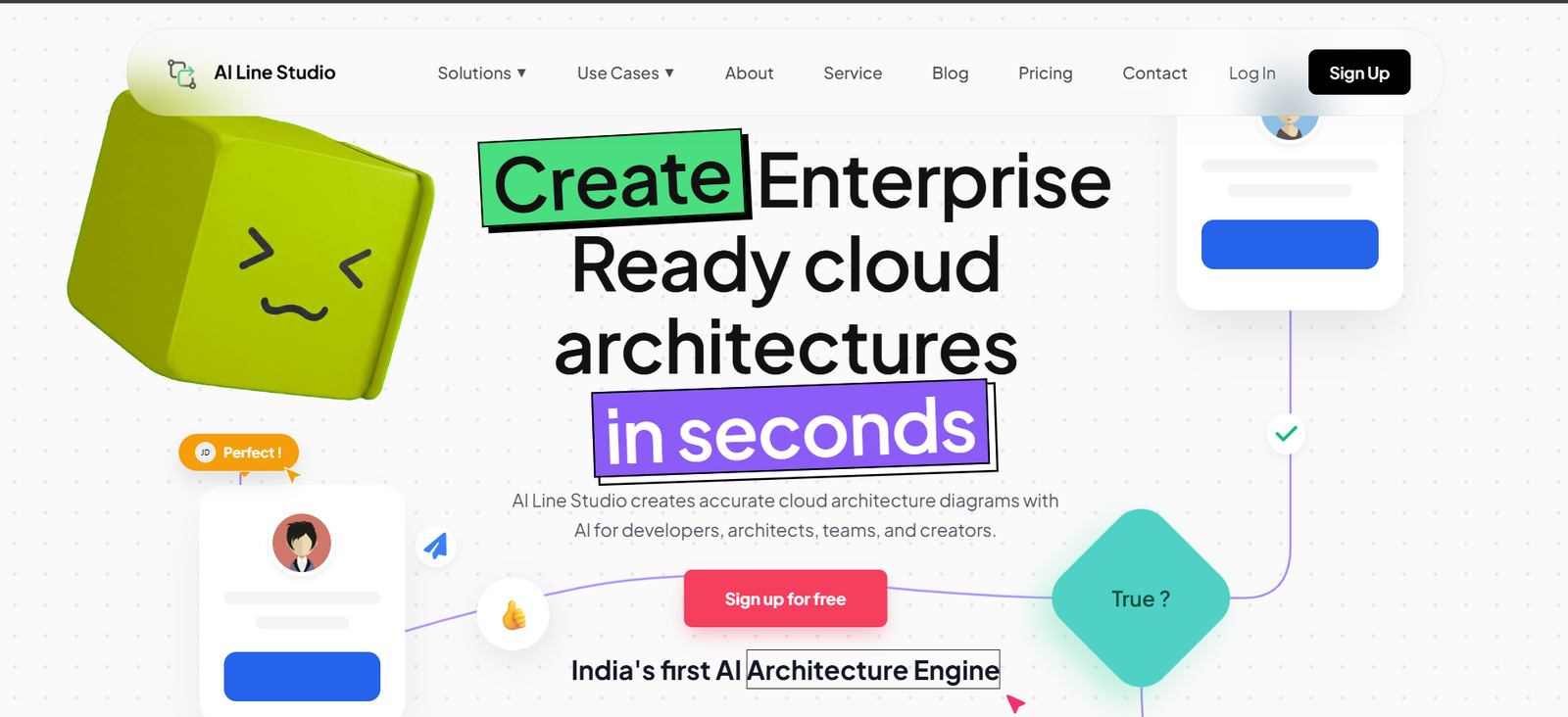 AI Line Studio case study preview