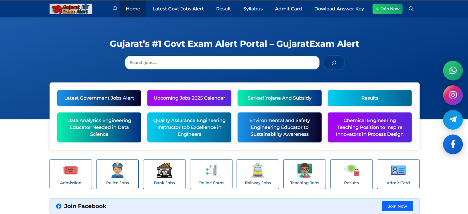 Gujarat Exam Alert case study preview