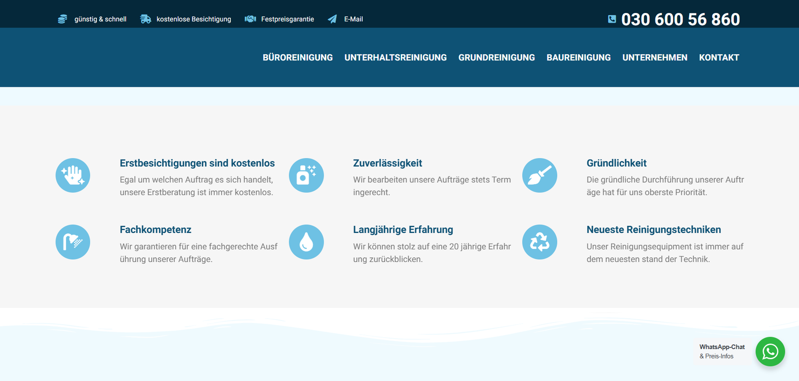 Gebäudeservice24 Berlin website preview